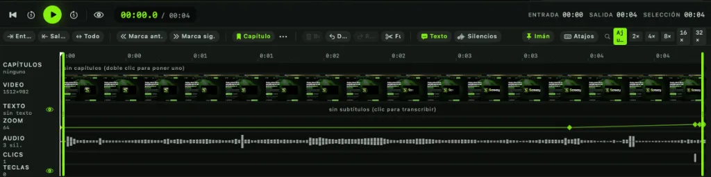 Screezy Timeline Multipista macOS