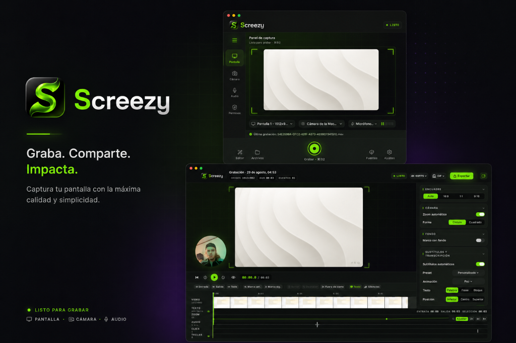 Screezy Hero Mockup